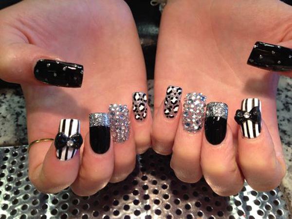 50+ Cute Bow Nail Designs