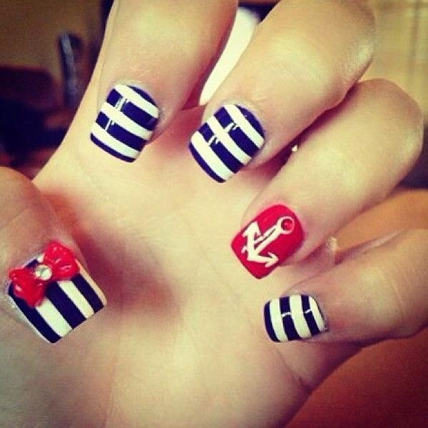 50+ Cute Bow Nail Designs
