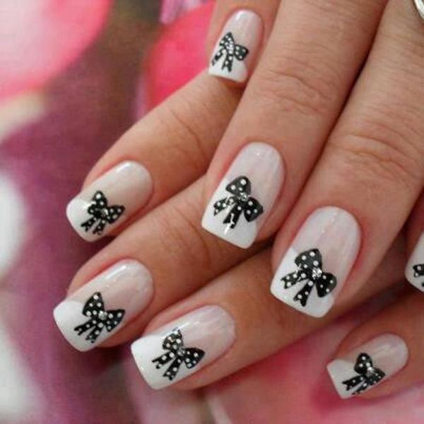 50+ Cute Bow Nail Designs