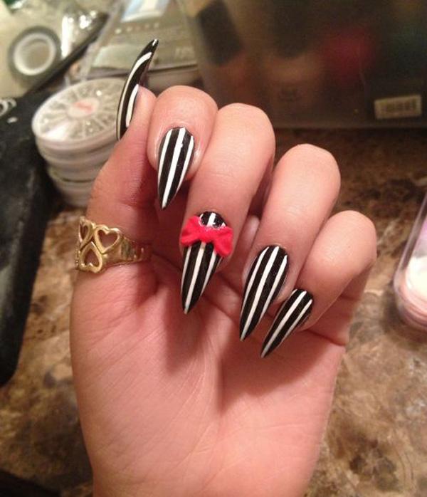 50+ Cute Bow Nail Designs