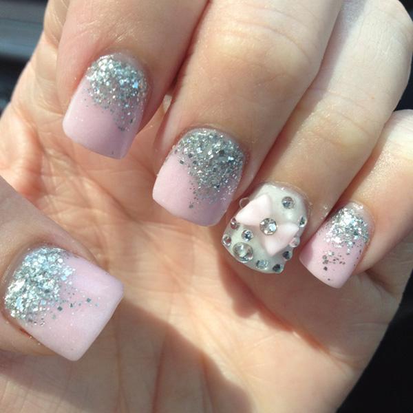 50+ Cute Bow Nail Designs