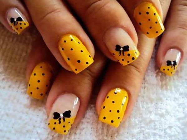 50+ Cute Bow Nail Designs