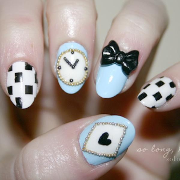 50+ Cute Bow Nail Designs