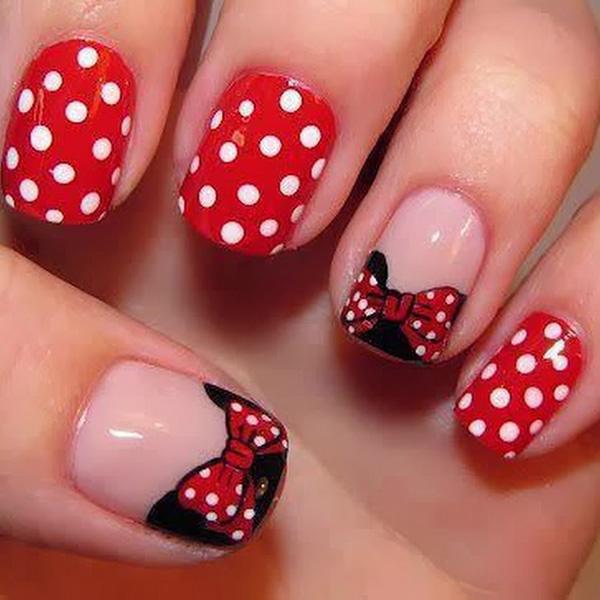 50+ Cute Bow Nail Designs