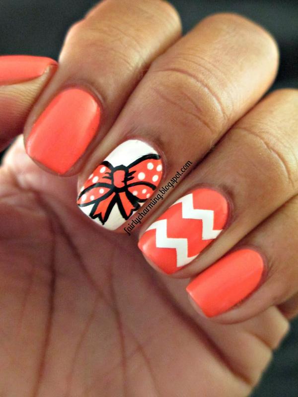 50+ Cute Bow Nail Designs