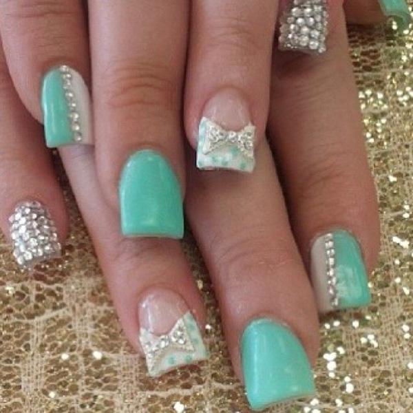 50+ Cute Bow Nail Designs