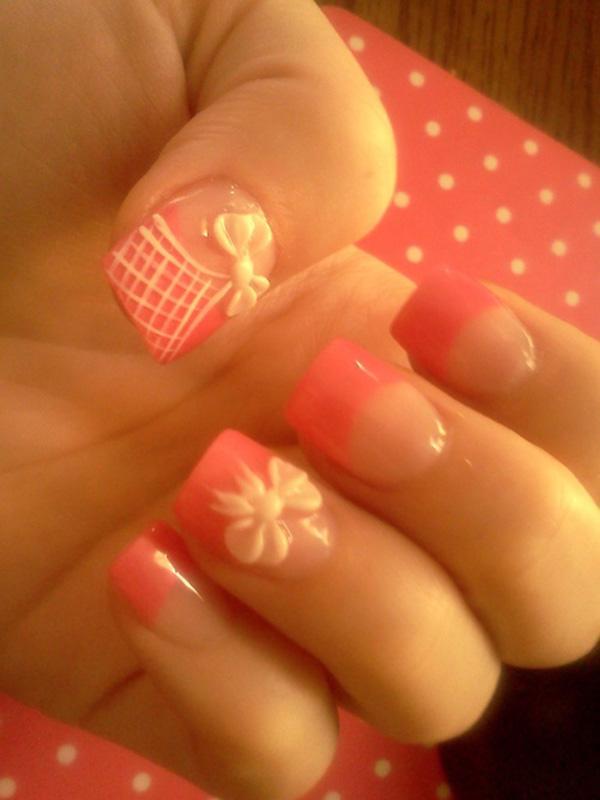 50+ Cute Bow Nail Designs