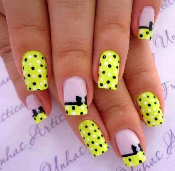 50+ Cute Bow Nail Designs