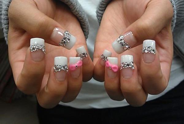 50+ Cute Bow Nail Designs