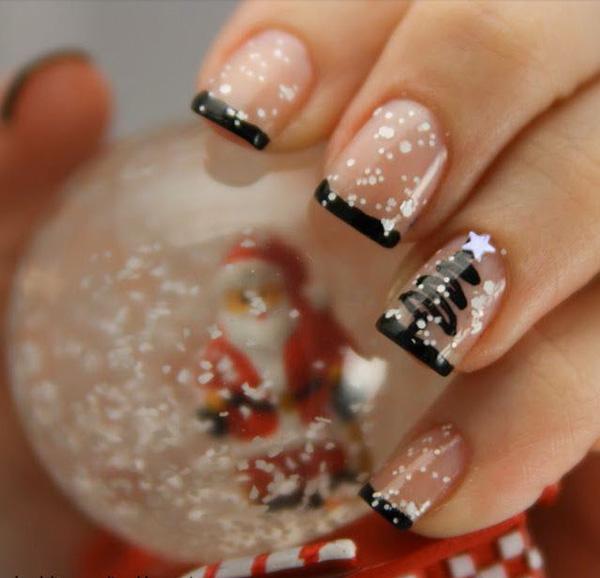 60 Examples of Black and White Nail Art
