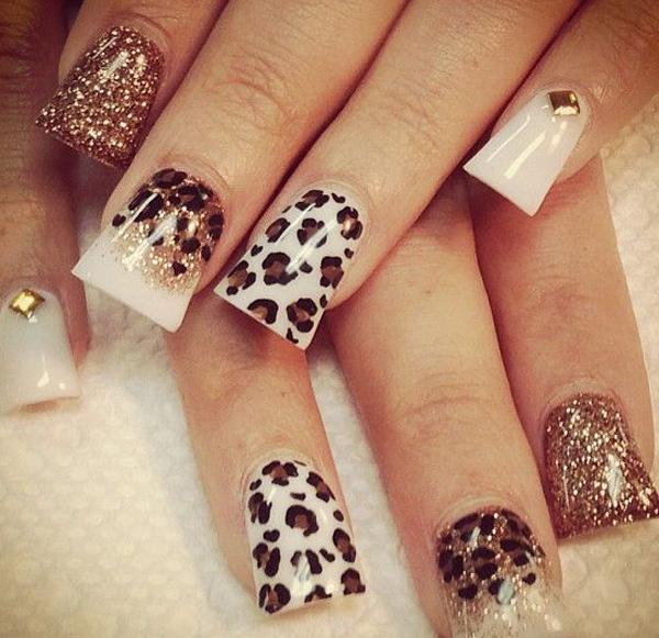 50 Cheetah Nail Designs