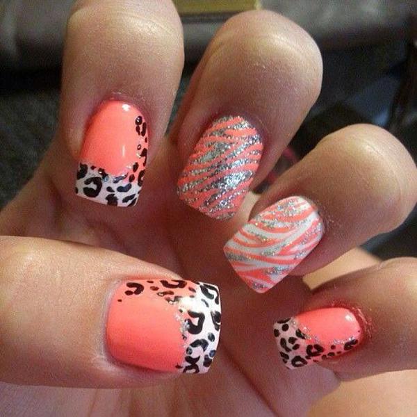 50 Cheetah Nail Designs