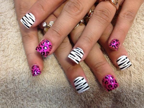 50 Cheetah Nail Designs