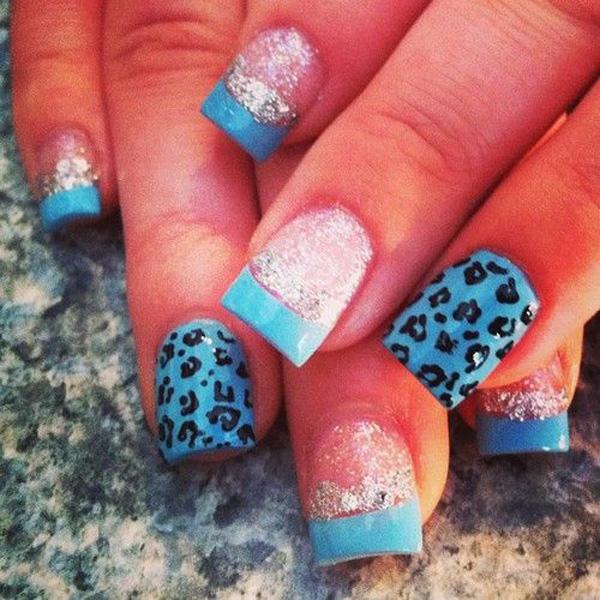 50 Cheetah Nail Designs