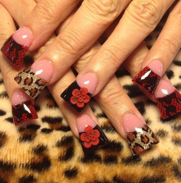 50 Cheetah Nail Designs