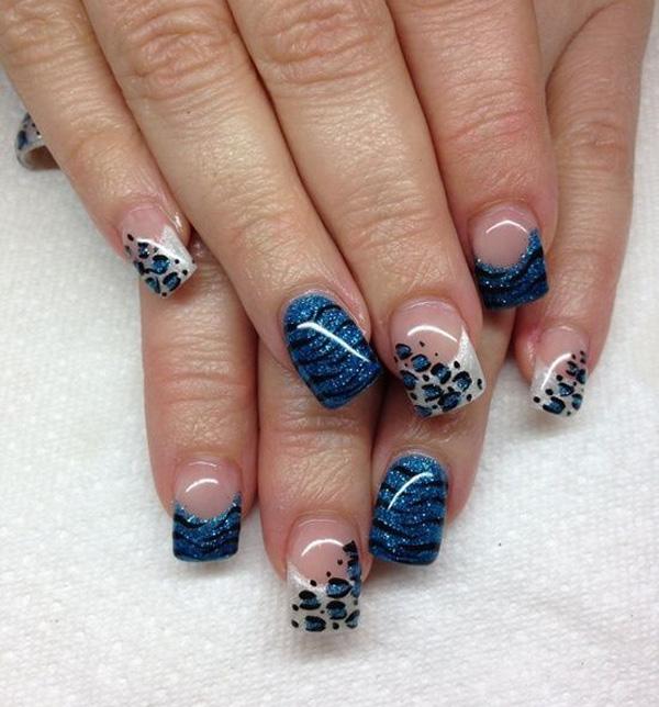 50 Cheetah Nail Designs