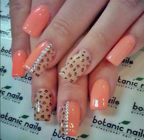 50 Cheetah Nail Designs