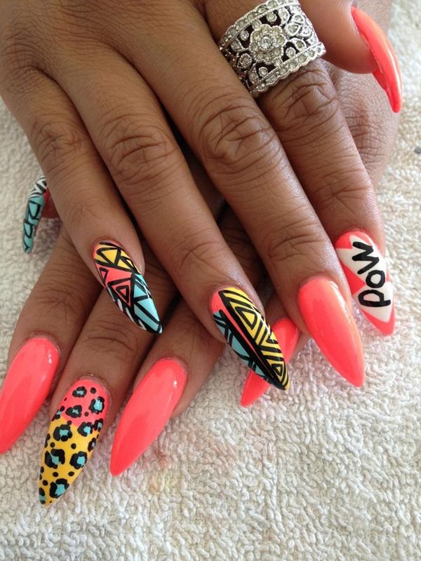 50 Cheetah Nail Designs