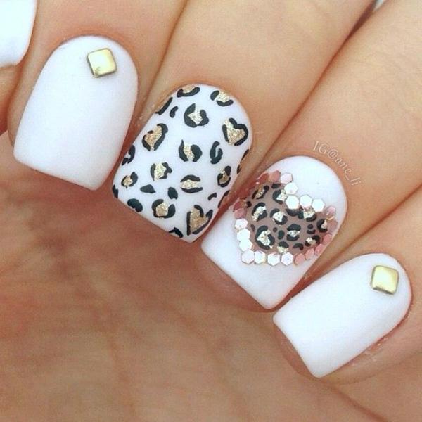 50 Cheetah Nail Designs