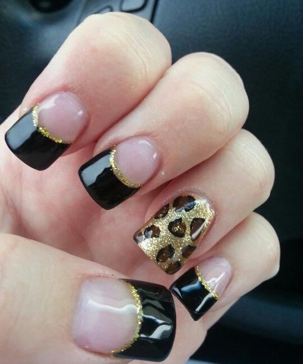 50 Cheetah Nail Designs