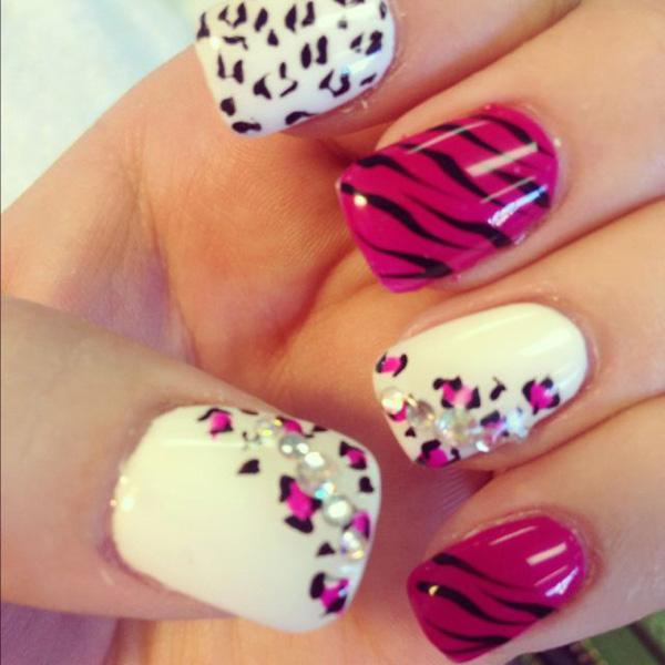 50 Cheetah Nail Designs