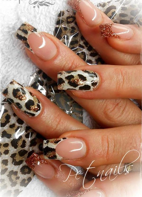 50 Cheetah Nail Designs
