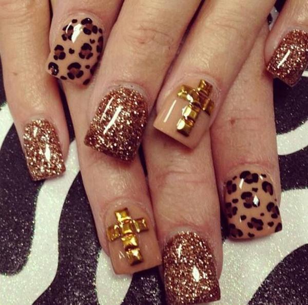 50 Cheetah Nail Designs