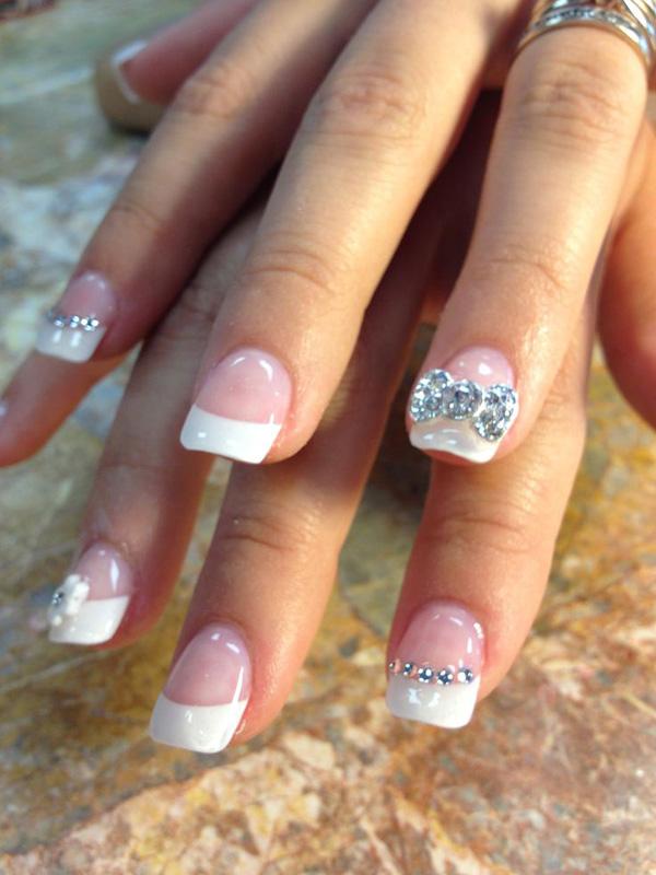 40 Ideas for Wedding Nail Designs
