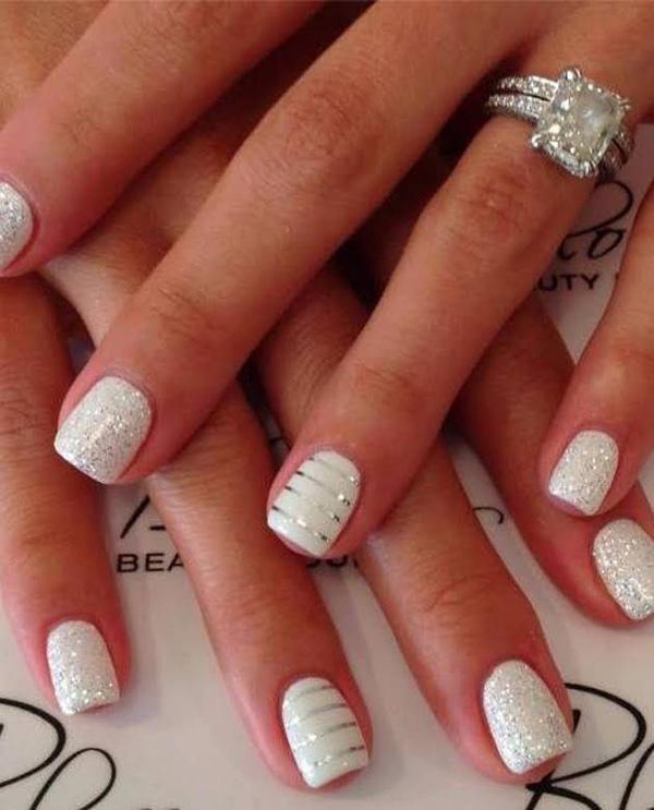 40 Ideas for Wedding Nail Designs