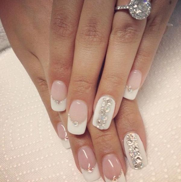 40 Ideas for Wedding Nail Designs