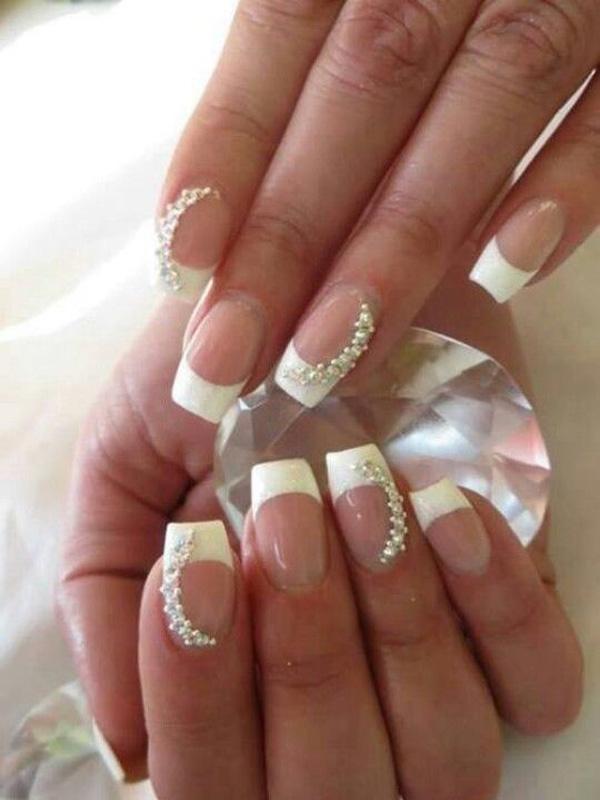 40 Ideas for Wedding Nail Designs