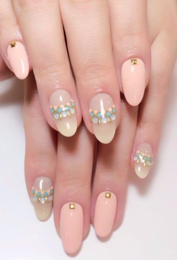40 Ideas for Wedding Nail Designs