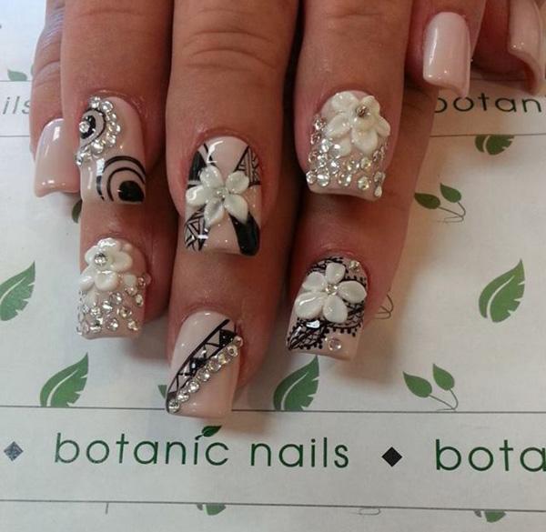 40 Ideas for Wedding Nail Designs