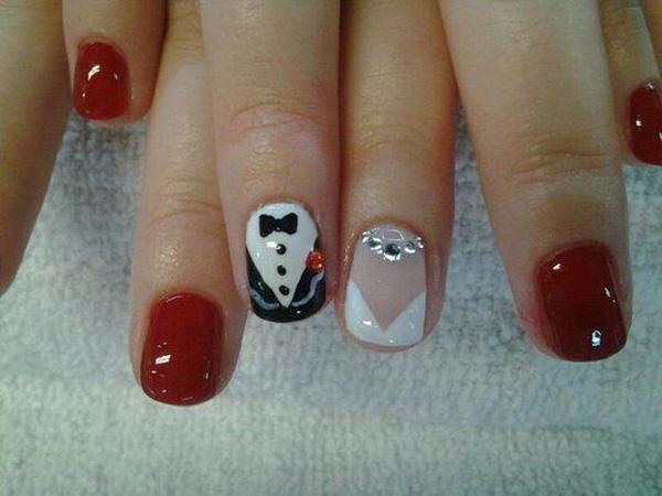 40 Ideas for Wedding Nail Designs
