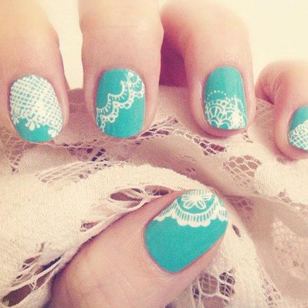 40 Ideas for Wedding Nail Designs