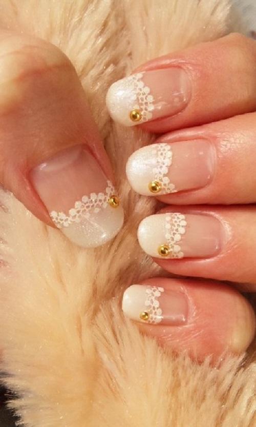 40 Ideas for Wedding Nail Designs