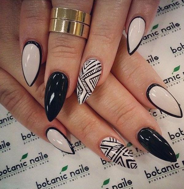 65 Colorful Tribal Nails Make You Look Unique
