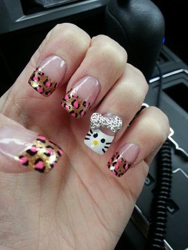 50 Hello Kitty Nail Designs
