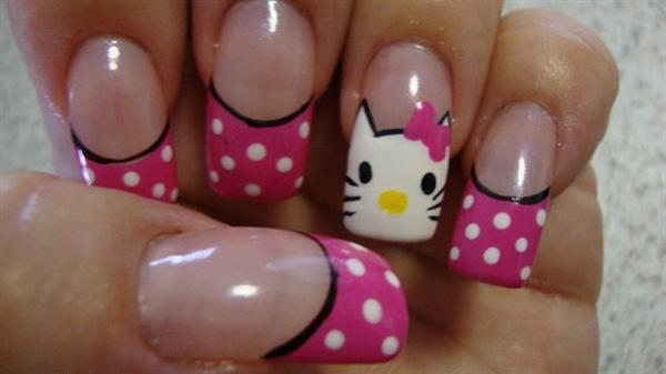 50 Hello Kitty Nail Designs
