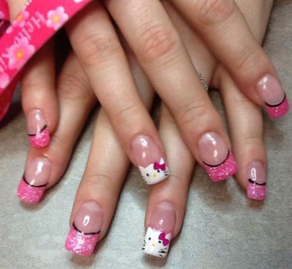 50 Hello Kitty Nail Designs