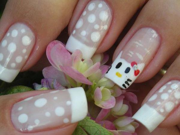 50 Hello Kitty Nail Designs