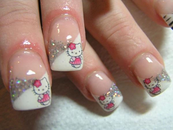 50 Hello Kitty Nail Designs