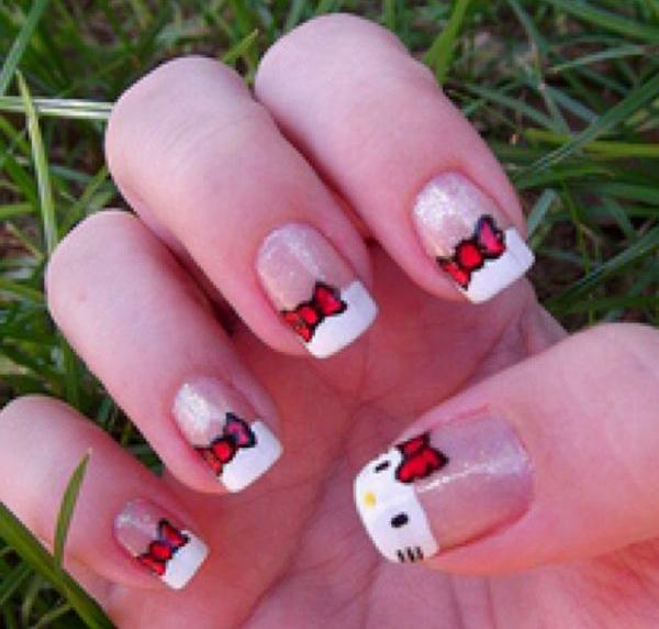 50 Hello Kitty Nail Designs