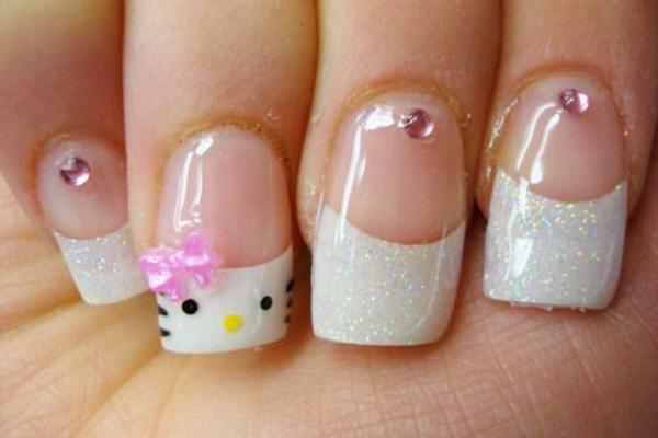 50 Hello Kitty Nail Designs