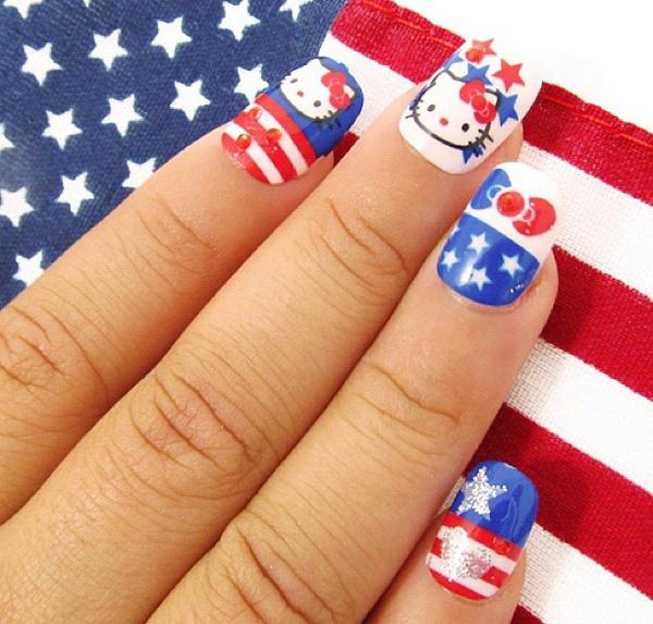 50 Hello Kitty Nail Designs