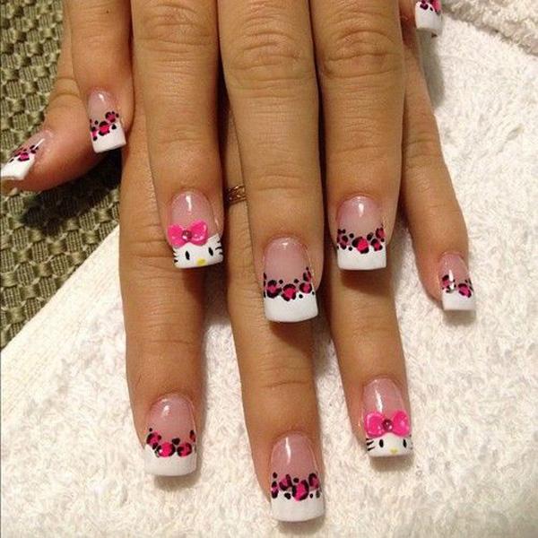50 Hello Kitty Nail Designs