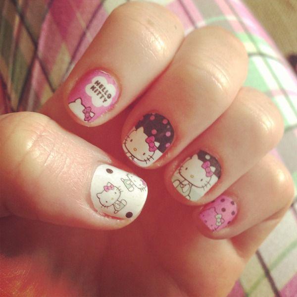 50 Hello Kitty Nail Designs