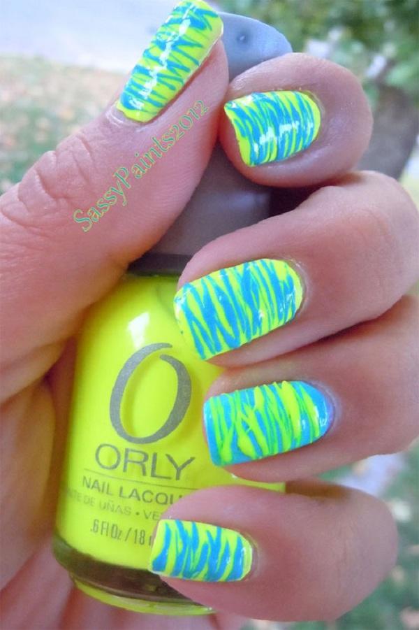 65 Lovely Summer Nail Art Ideas