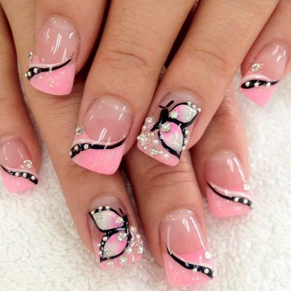 65 Lovely Summer Nail Art Ideas