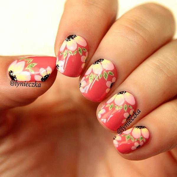 65 Lovely Summer Nail Art Ideas